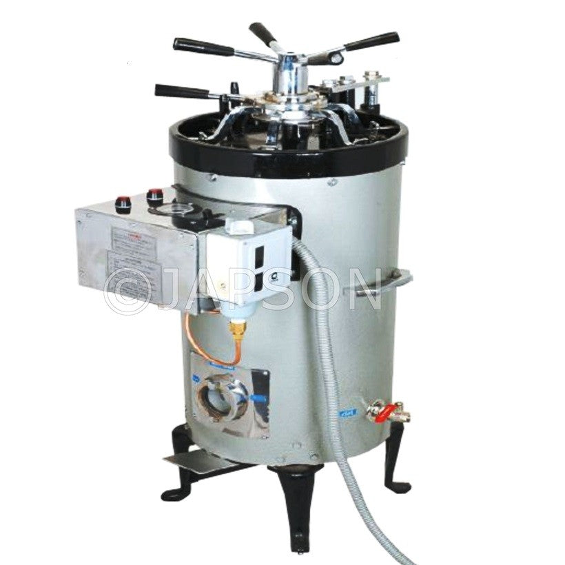 Autoclave, Triple Wall, Vertical, High Pressure, Radial Locking with Steam Jacket Autoclave, Triple Wall, Vertical, High Pressure, Radial Locking with Steam Jacket